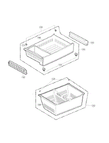 LFXS24623S/01 LG Refrigerator Parts & Free Repair Help - AppliancePartsPros