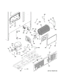 Machine Compartment parts for Ge Refrigerator GNE29GGKHWW from AppliancePartsPros.com