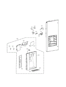 Parts for LG LFXS29766S/01 Refrigerator - AppliancePartsPros.com