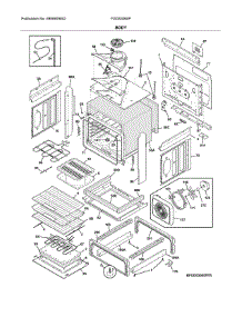 Body parts for Frigidaire Range FGDS3065PFR from AppliancePartsPros.com