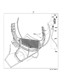 Water System parts for Ge Dryer GLDS560ED1WW from AppliancePartsPros.com