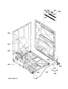 Shields & Water Parts parts for Ge Dryer GTDS570ED1WW from AppliancePartsPros.com