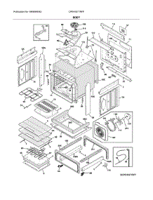 Body parts for Frigidaire Range CPEH3077RFF from AppliancePartsPros.com