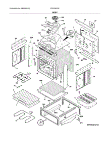 Body parts for Frigidaire Range FFES3025PWK from AppliancePartsPros.com