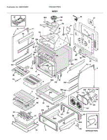 Body parts for Frigidaire Range FPEH3077RFE from AppliancePartsPros.com