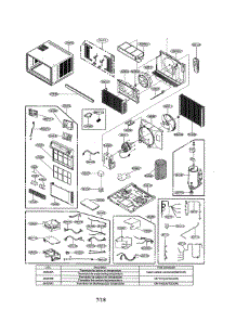 Parts for LG LW2217IVSM/00 Room Air Conditioner - AppliancePartsPros.com