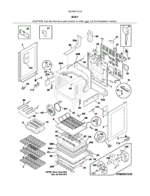 Body parts for Kenmore Range 790.95073314 (79095073314, 790 95073314) from AppliancePartsPros.com