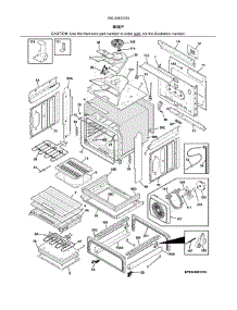 Body parts for Kenmore Range 790.42623315 (79042623315, 790 42623315) from AppliancePartsPros.com