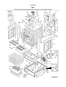 Body parts for Kenmore Range 790.42559315 (79042559315, 790 42559315) from AppliancePartsPros.com