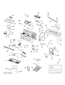 Oven Cavity Parts parts for Ge Microwave PVM9215SF1SS from AppliancePartsPros.com