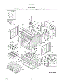 Upper Oven parts for Kenmore Wall Oven 790.41143512 (79041143512, 790 41143512) from AppliancePartsPros.com