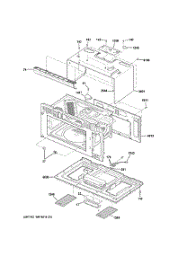 Oven Cavity Parts parts for Ge Microwave PSA9240SF1SS from AppliancePartsPros.com