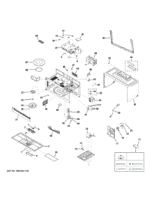 Oven Cavity Parts parts for Ge Microwave JVM6172DK2BB from AppliancePartsPros.com