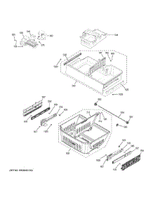 Freezer Shelves parts for Ge Refrigerator PWE23KMKHES from AppliancePartsPros.com