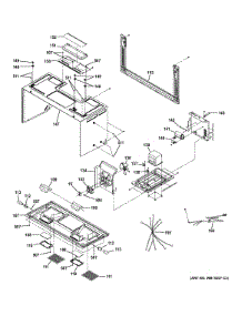 Interior Parts parts for Ge Microwave JVM3160EF1ES from AppliancePartsPros.com