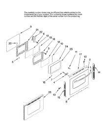 Lower Door Parts parts for Kenmore Range 22-.98002 (22-98002, 22- 98002) from AppliancePartsPros.com