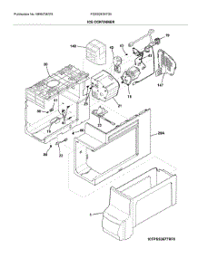 Container parts for Frigidaire Refrigerator FGSS2635TD5 from AppliancePartsPros.com