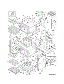 Body parts for Kenmore Range 790.97413411 (79097413411, 790 97413411) from AppliancePartsPros.com
