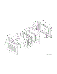 Door parts for Kenmore Range 790.42553312 (79042553312, 790 42553312) from AppliancePartsPros.com