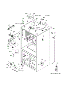 Case Parts parts for Ge Refrigerator CYE22USHLSS from AppliancePartsPros.com