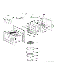 Interior Parts (1) parts for Ge Microwave PSB9100DF1WW from AppliancePartsPros.com