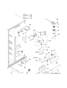 Fresh Food Section parts for Ge Refrigerator GSS25GSHGCSS from AppliancePartsPros.com