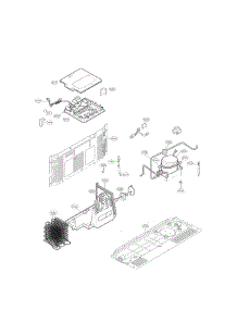 Mechanical Parts parts for Kenmore Refrigerator 795.51823410 (79551823410, 795 51823410) from AppliancePartsPros.com