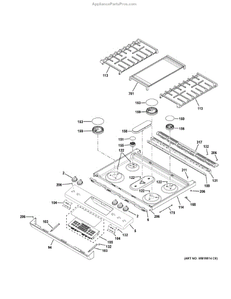 GE WB31X24738 Griddle (AP5986291) - AppliancePartsPros.com