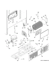 Machine Compartment parts for Ge Refrigerator PYE22KMKDES from AppliancePartsPros.com