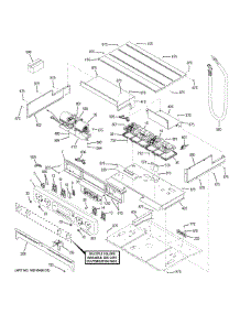 Control Panel parts for Ge Range CTD90FP3M1D1 from AppliancePartsPros.com