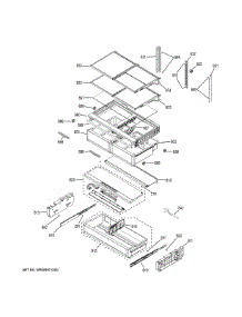 Fresh Food Shelves parts for Ge Refrigerator CYE22TSHMSS from AppliancePartsPros.com