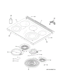 Cooktop parts for Ge Range PS960FL1DS from AppliancePartsPros.com