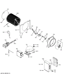 Machine Compartment parts for Ge Refrigerator ZIC360NHCRH from AppliancePartsPros.com