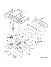 Control Panel & Cooktop parts for Ge Range PGB980ZEJ4SS from AppliancePartsPros.com