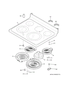 Cooktop parts for Ge Range JB700EJ4ES from AppliancePartsPros.com