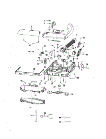 Nozzle parts for Kenmore Vacuum 116.31150313 (11631150313, 116 31150313) from AppliancePartsPros.com