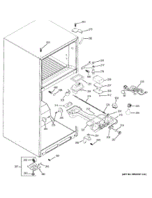 Fresh Food Section parts for Ge Refrigerator GTK18ICDKRBS from AppliancePartsPros.com