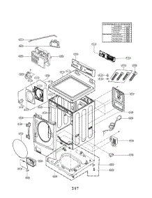 Parts for Kenmore 79641073311 Washer - AppliancePartsPros.com