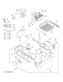 Ice Maker & Dispenser parts for Ge Refrigerator GSH22JGDDBB from AppliancePartsPros.com