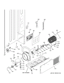 Machine Compartment parts for Ge Refrigerator PFSS2MJYJSS from AppliancePartsPros.com