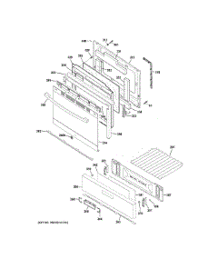Door & Drawer Parts parts for Ge Range JGBS60GEK2SA from AppliancePartsPros.com