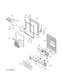 Ice Maker & Dispenser parts for Ge Refrigerator CFE29TSDBSS from AppliancePartsPros.com