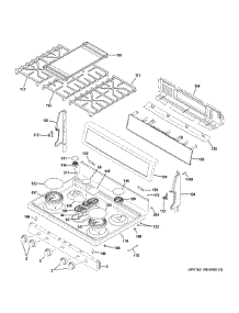 Control Panel & Cooktop parts for Ge Range PGB960EEJ3ES from AppliancePartsPros.com
