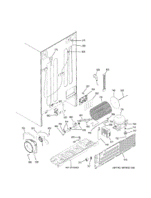 Machine Compartment parts for Ge Refrigerator PSS28KSHECSS from AppliancePartsPros.com