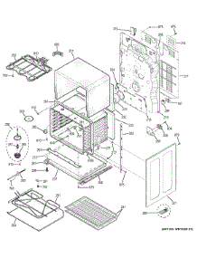Lower Oven parts for Ge Range JB870SF1SS from AppliancePartsPros.com