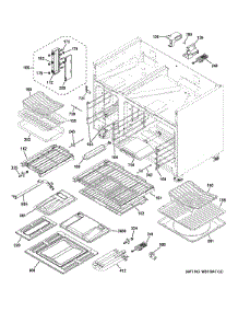 Oven Cavity Parts parts for Ge Range ZGP486NDR5SS from AppliancePartsPros.com