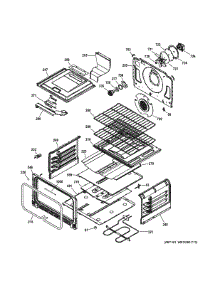 Lower Oven parts for Ge Range PGS950EEF3ES from AppliancePartsPros.com