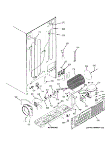 Machine Compartment parts for Ge Refrigerator PZS22MMKBHES from AppliancePartsPros.com