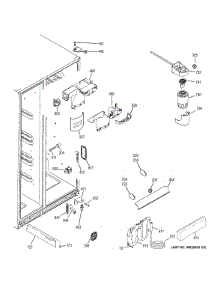Fresh Food Section parts for Ge Refrigerator PZS22MSKBHSS from AppliancePartsPros.com