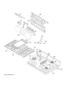 Control Panel & Cooktop parts for Ge Range JGBS66REK1SS from AppliancePartsPros.com